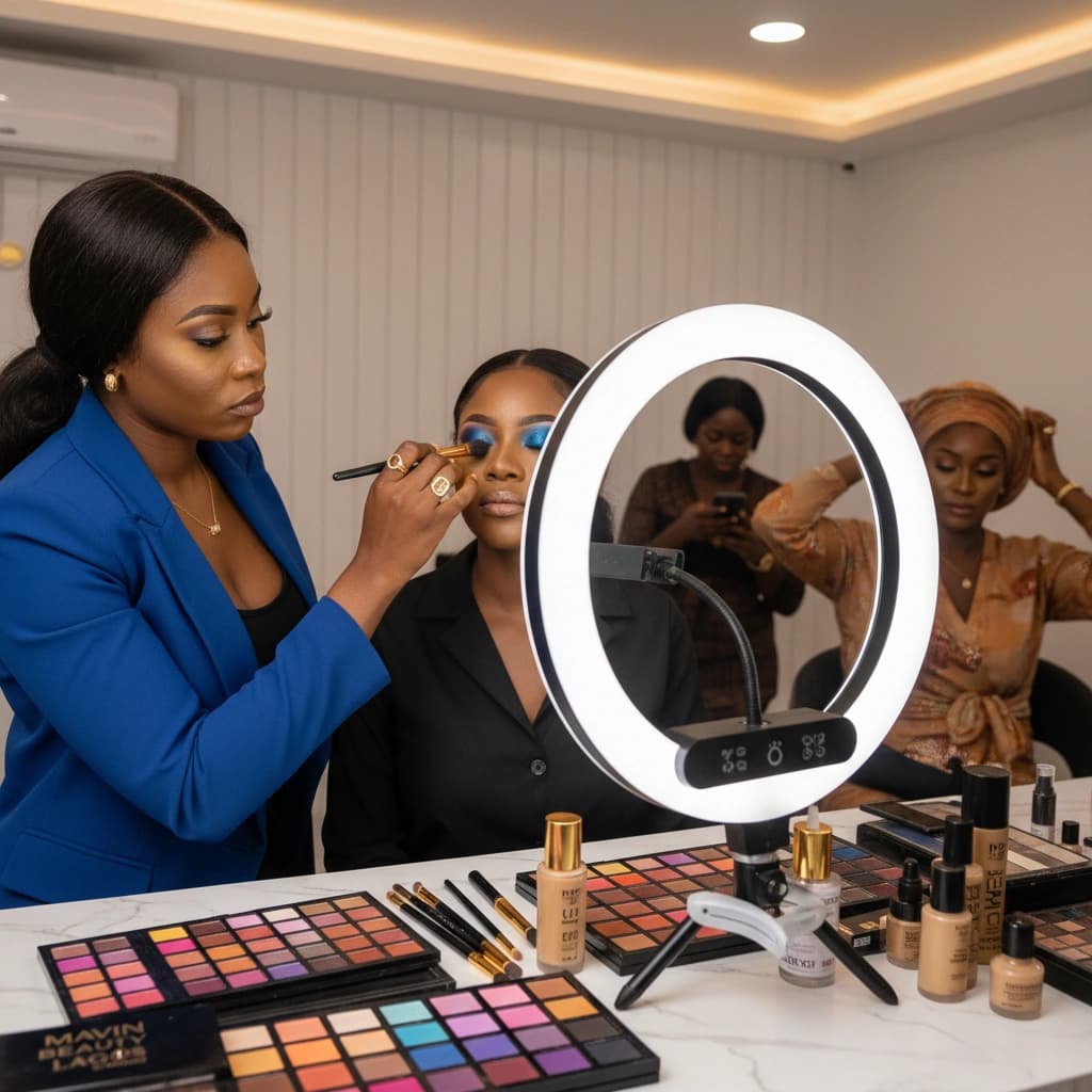 Owambe Glam Makeup